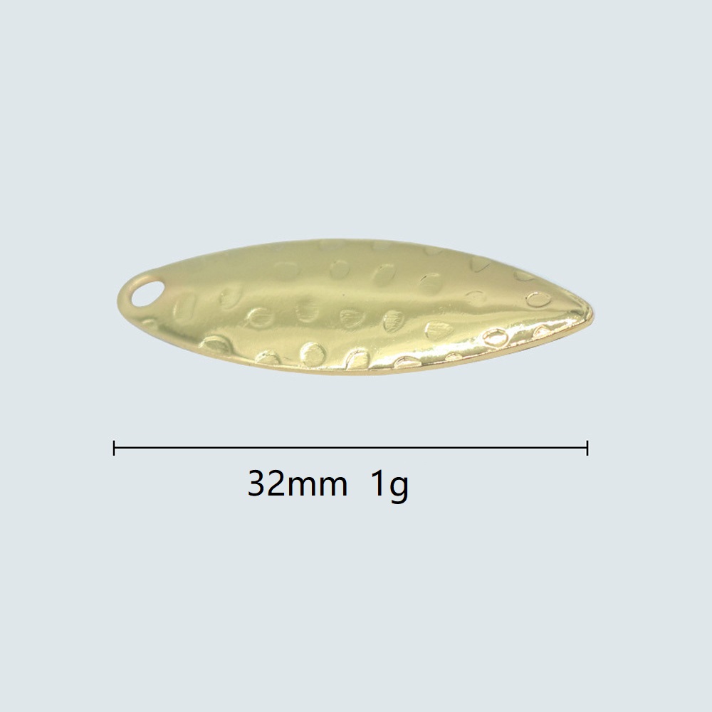 10Pcs/lot Willow leaf Sequin P - مراجعة Fishing Lure Spinner وسعره