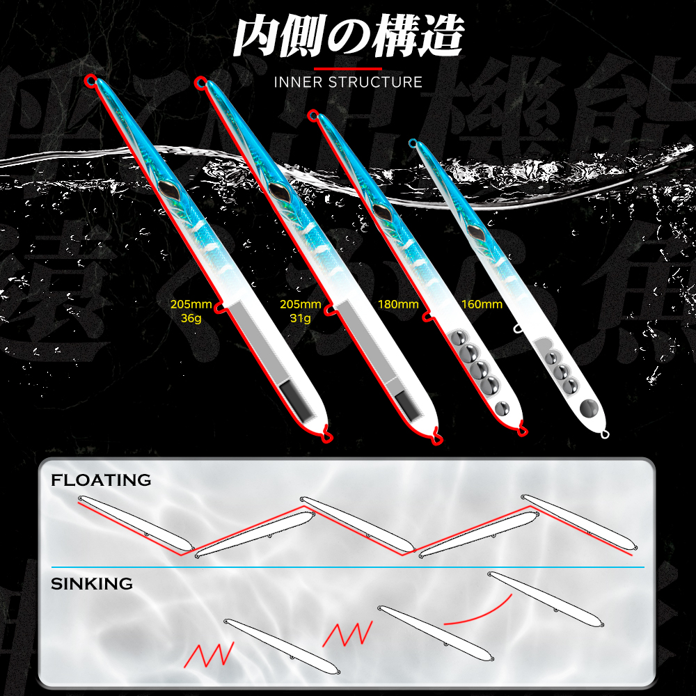 Hunthouse Needle Fishing Lure  - مراجعة Fishing Lure Topwater وسعره