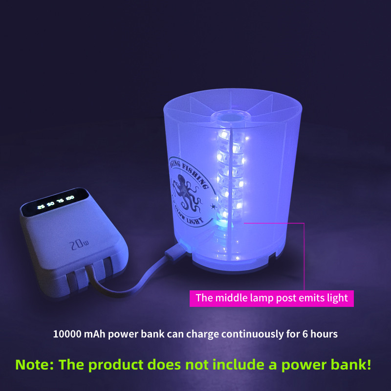 New Fishing Bags with UV Glow  - مراجعة Fishing Lure Jig وسعره