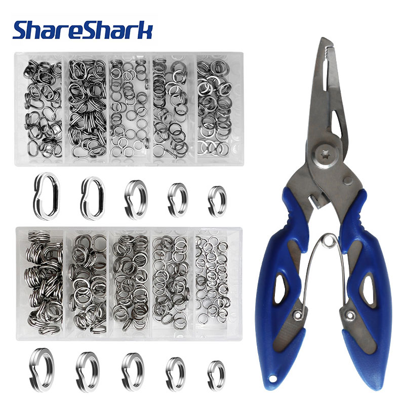 ShareShark 200pcs Stainless St - مراجعة Fishing Lure Kit وسعره