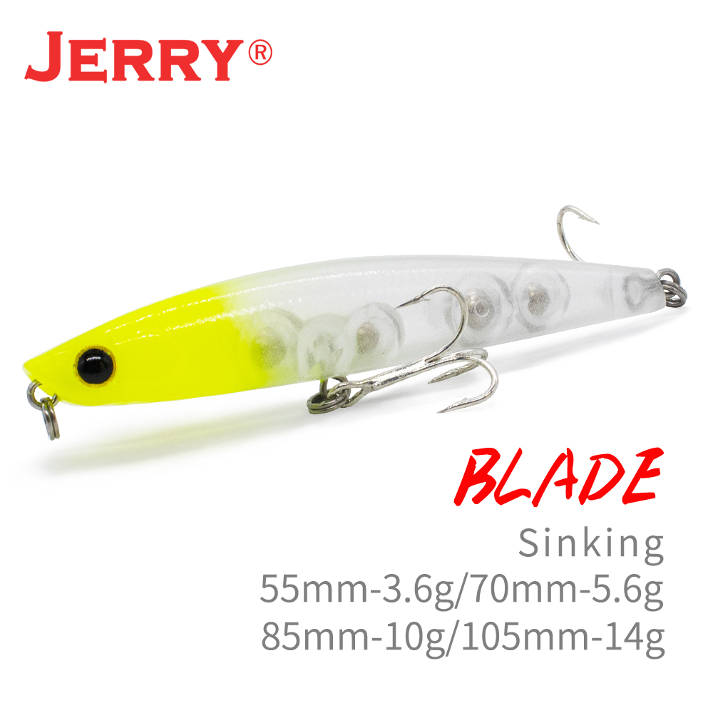 Jerry Blade Sinking Pencil Bai - مراجعة Fishing Lure Spoon وسعره