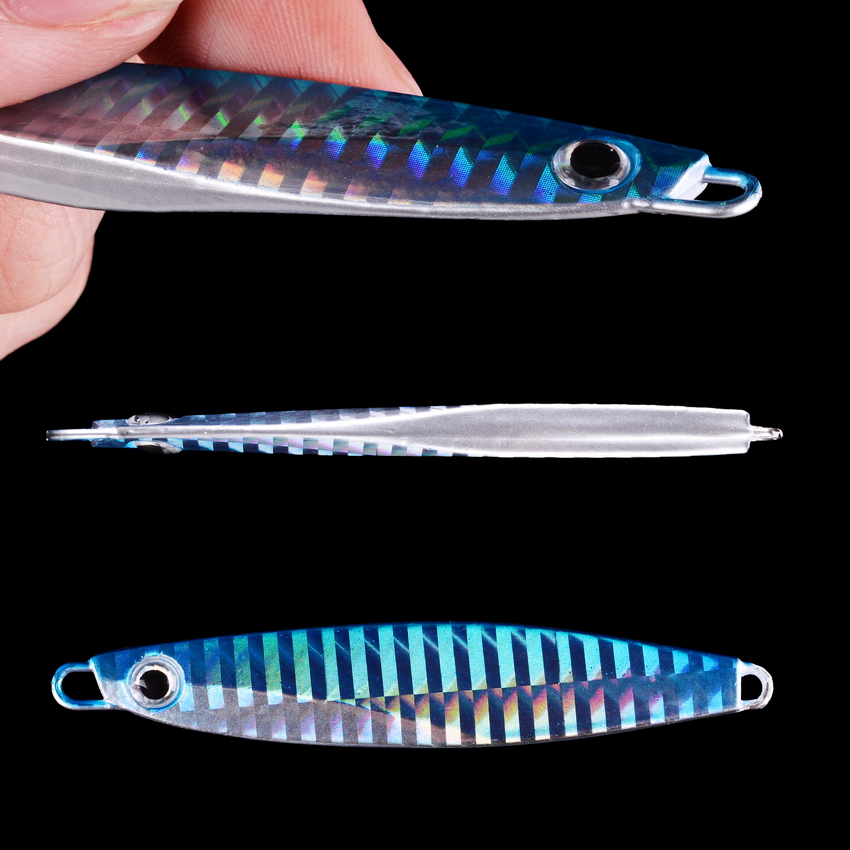 12pcs Fishing Metal Lures Jig  - مراجعة Fishing Lure Blade Bait وسعره