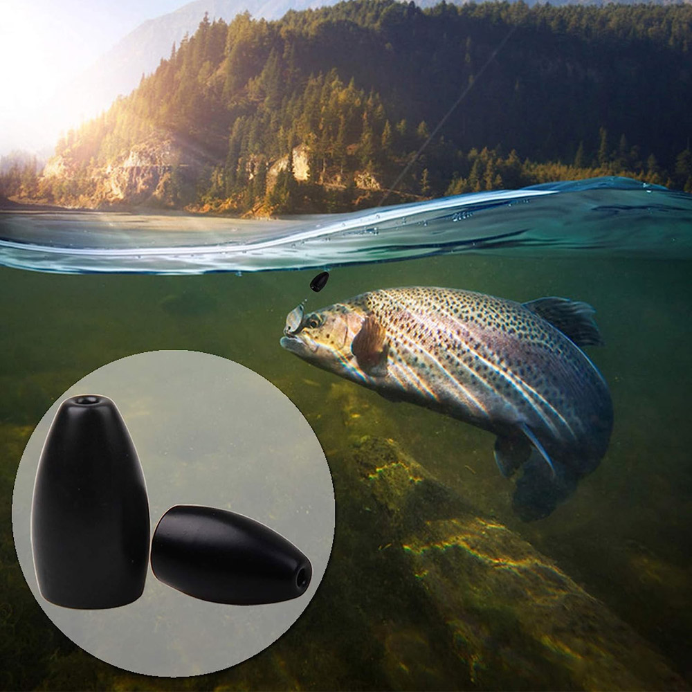 Tungsten Steel Fishing Weights - مراجعة Fishing Lure Accessories وسعره