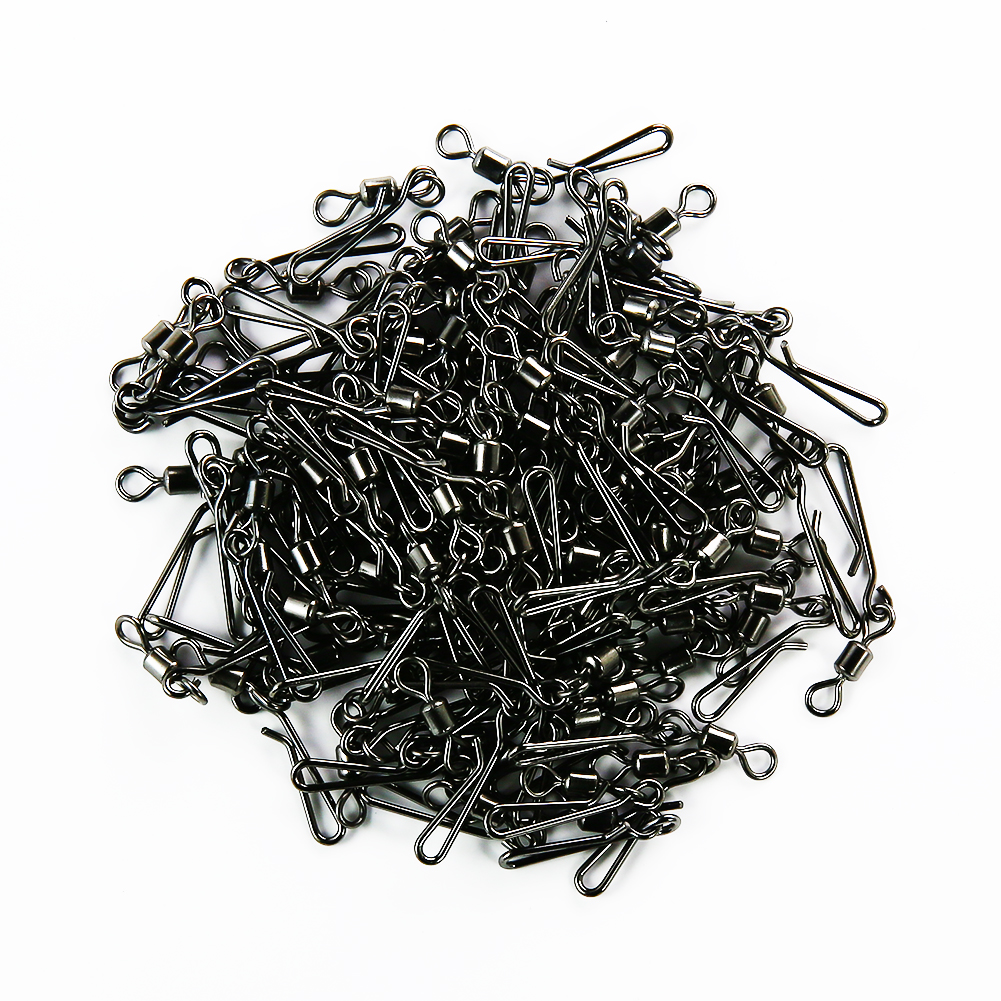 50pcs Box Rolling Swivel With  - مراجعة Fishing Lure Box وسعره