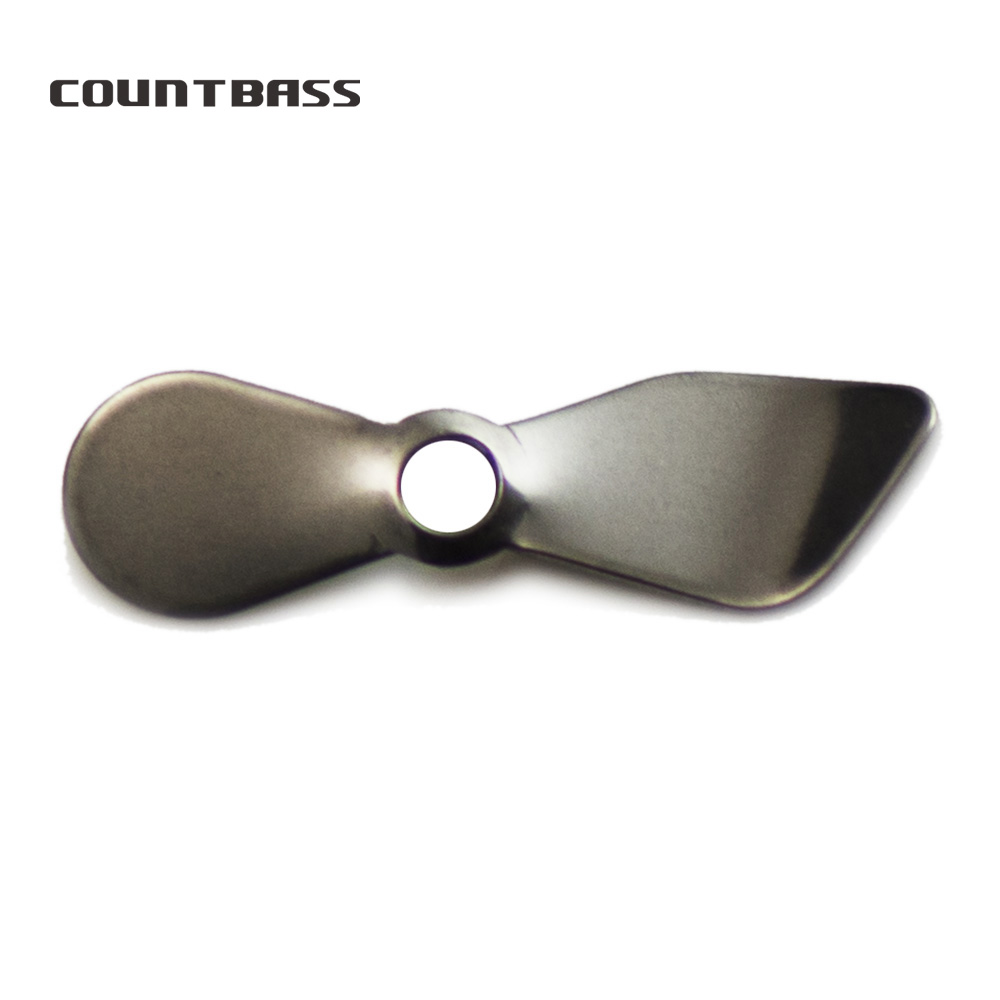 Countbass 50pcs Stainless Stee - مراجعة Fishing Lure Blade Bait وسعره
