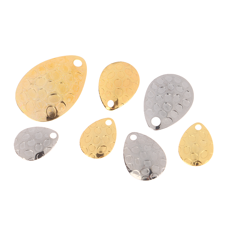 20Pcs Metal Waterdrops Shape F - مراجعة Fishing Lure Spinnerbait وسعره